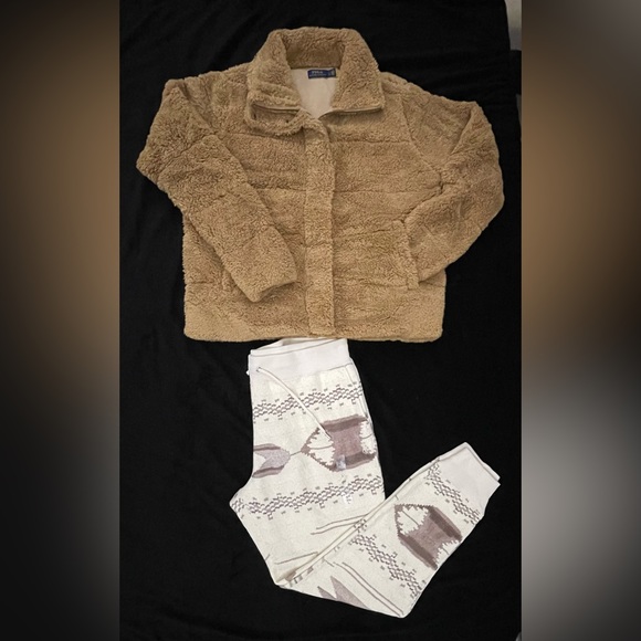 POLO RALPH LAUREN Women Sherpa Fleece Camel Jacket “L” NWOT with a free item - Picture 7 of 8